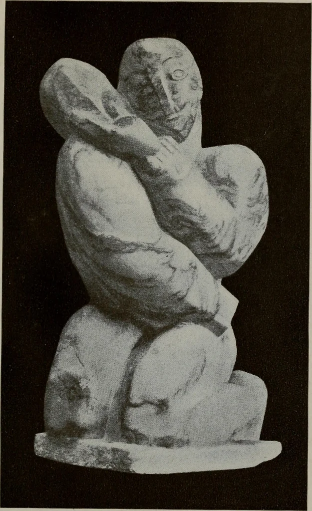 An illustration from Cubists and Post-impressionism, 1919, leaf 272