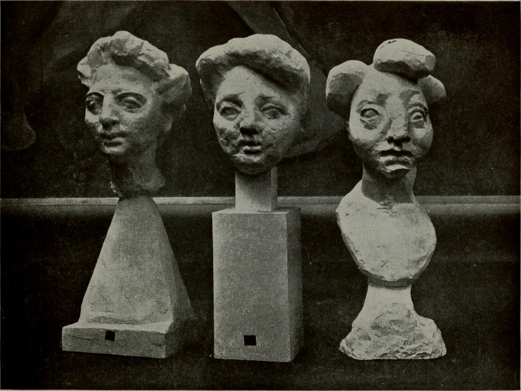 An illustration from Cubists and Post-impressionism, 1919, leaf 281