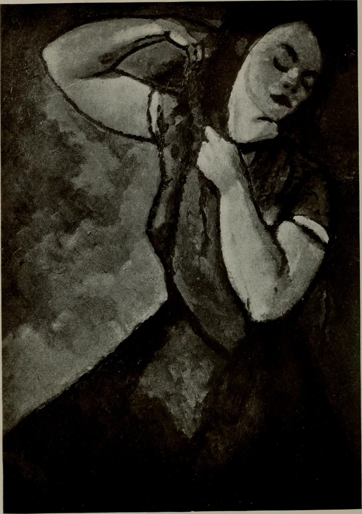 An illustration from Cubists and Post-impressionism, 1919, leaf 285