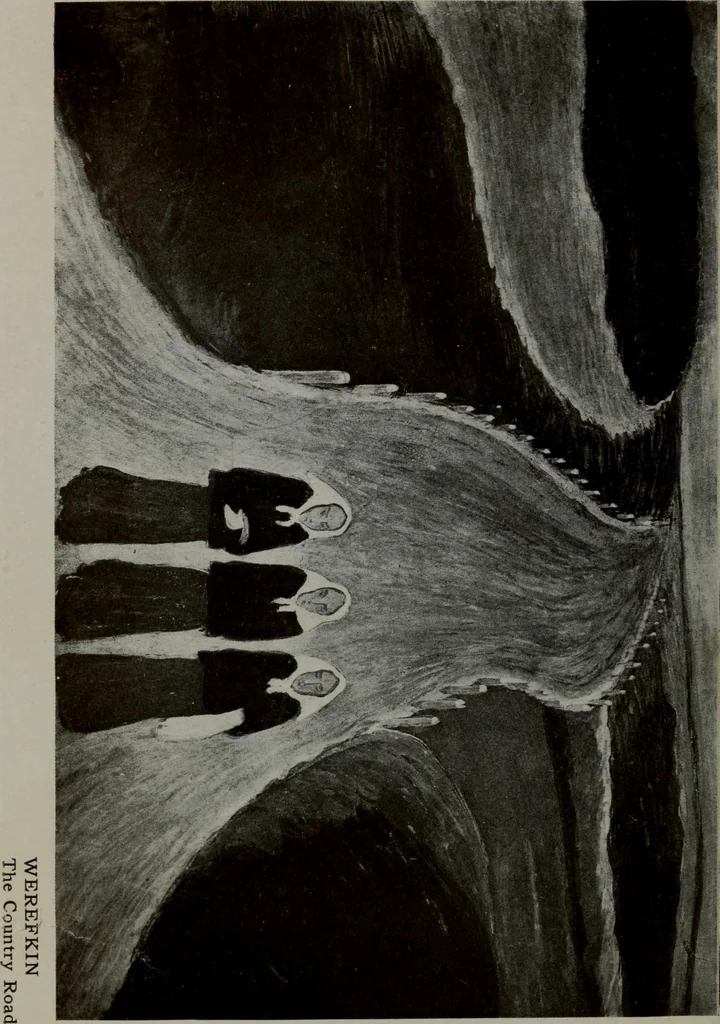 An illustration from Cubists and Post-impressionism, 1919, leaf 335