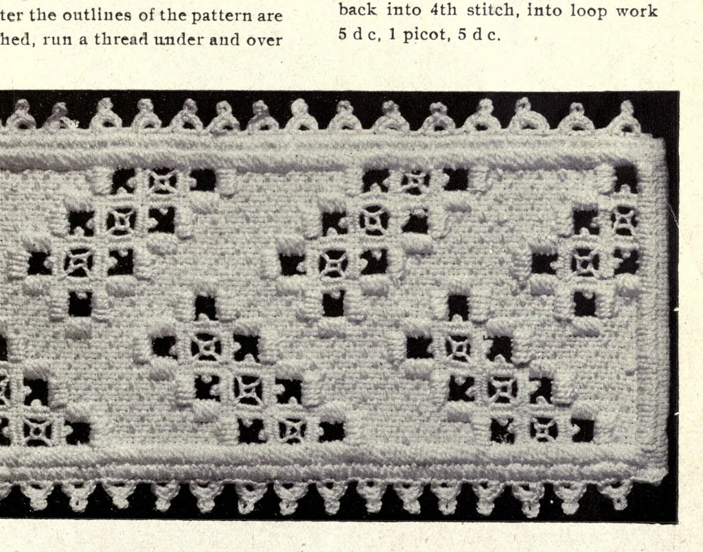 An illustration from The cult of the needle, 1915, leaf 53
