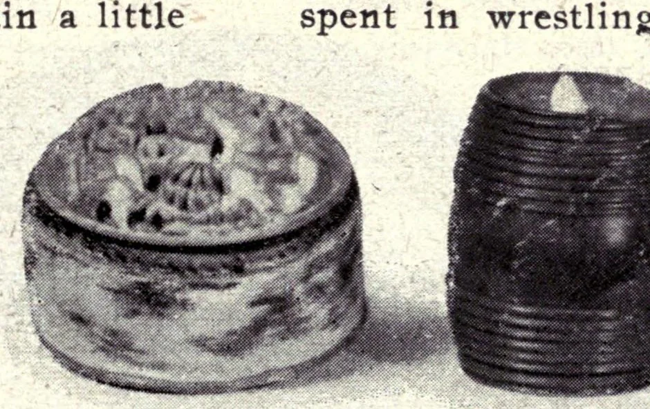 An illustration from The cult of the needle, 1915, leaf 63