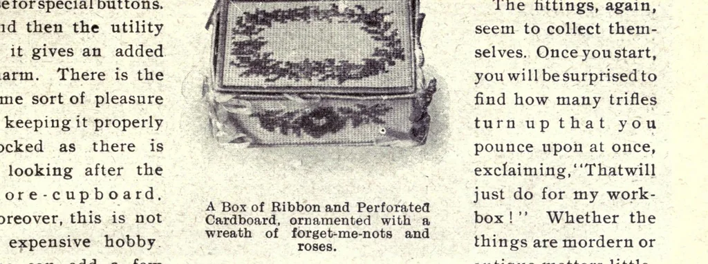 An illustration from The cult of the needle, 1915, leaf 67