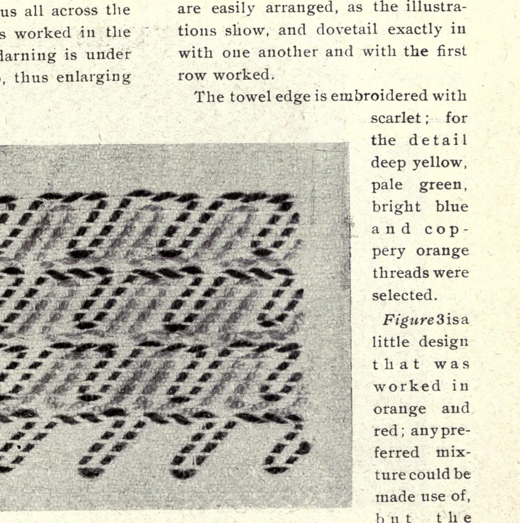 An illustration from The cult of the needle, 1915, leaf 93