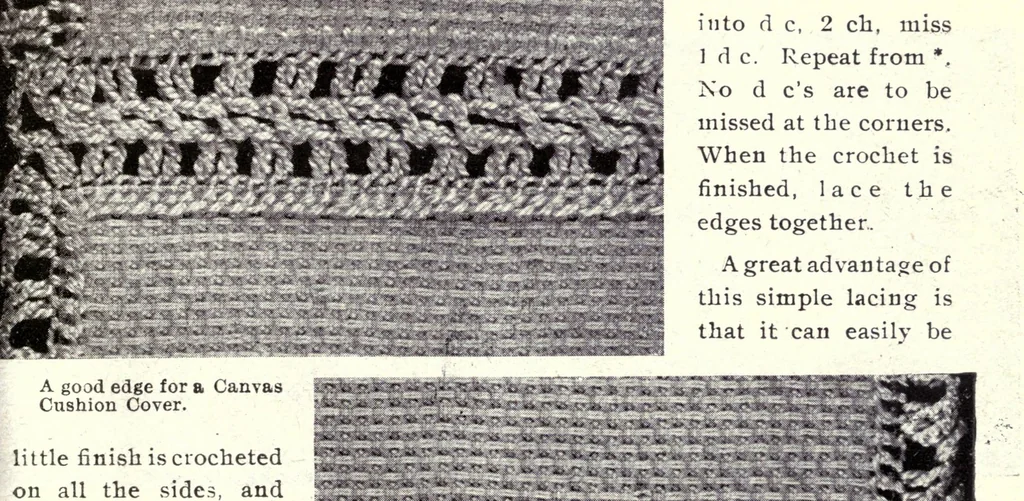 An illustration from The cult of the needle, 1915, leaf 97