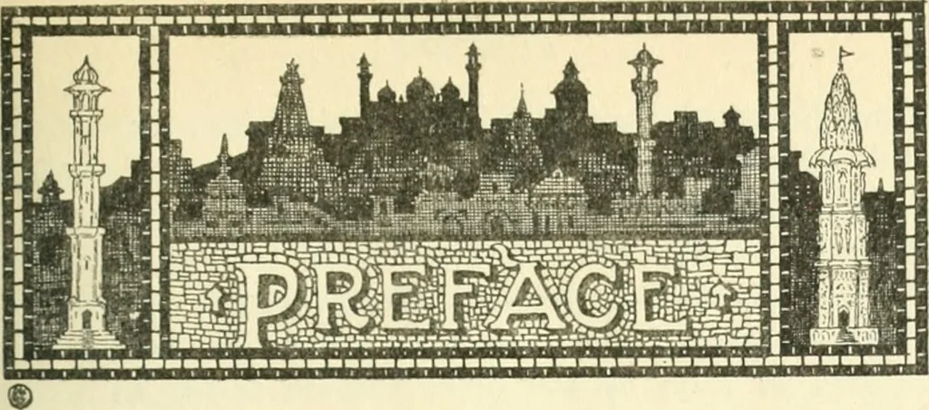An illustration from Cults, customs and superstitions of India. Rev. and enl. ed. With illus. from photographs and from drawings by William Campbell Oman, 1908, leaf 13