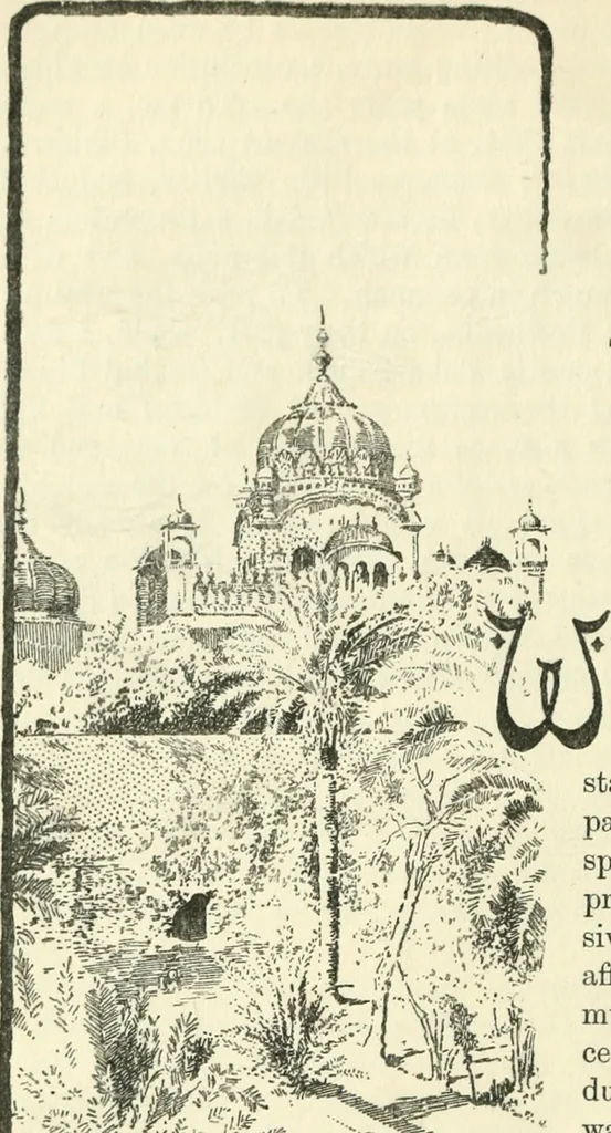 An illustration from Cults, customs and superstitions of India. Rev. and enl. ed. With illus. from photographs and from drawings by William Campbell Oman, 1908, leaf 150