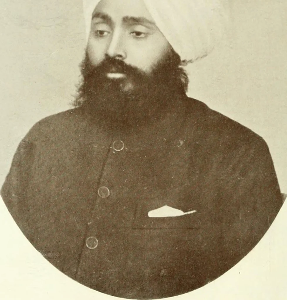 An illustration from Cults, customs and superstitions of India. Rev. and enl. ed. With illus. from photographs and from drawings by William Campbell Oman, 1908, leaf 230