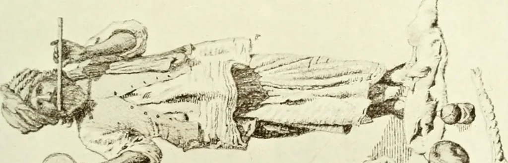 An illustration from Cults, customs and superstitions of India. Rev. and enl. ed. With illus. from photographs and from drawings by William Campbell Oman, 1908, leaf 291