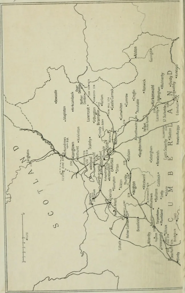 An illustration from Cumberland and Westmorland, 1913, leaf 1