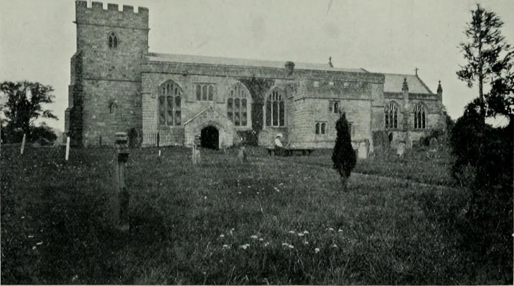 An illustration from Cumberland and Westmorland, 1913, leaf 116