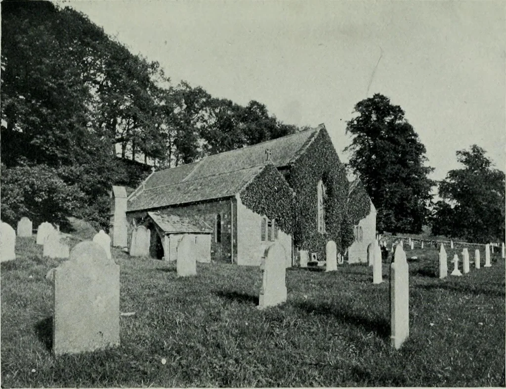 An illustration from Cumberland and Westmorland, 1913, leaf 130