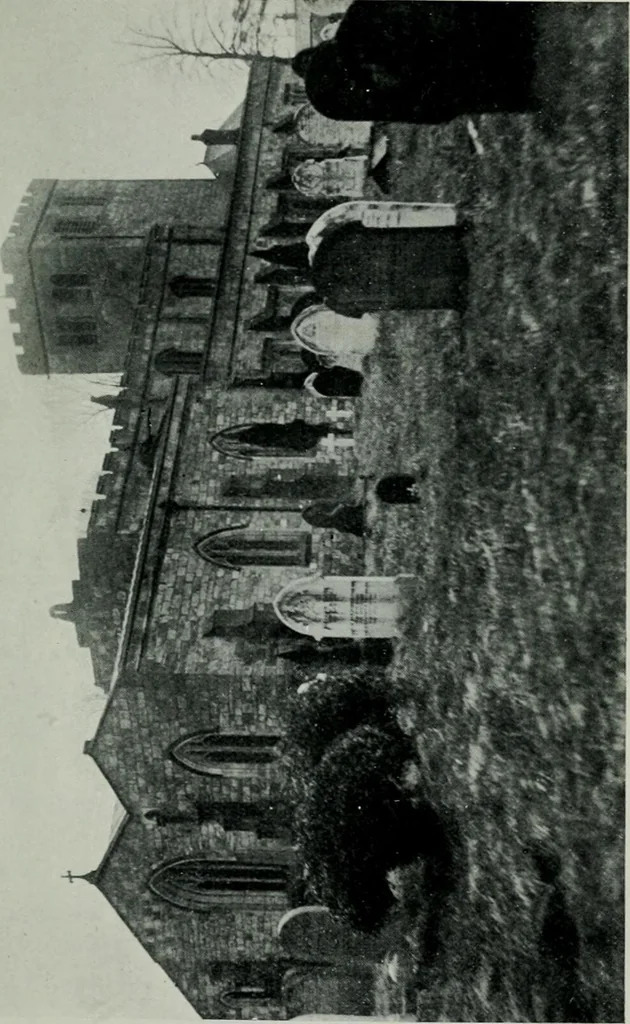 An illustration from Cumberland and Westmorland, 1913, leaf 174
