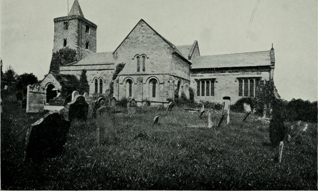 An illustration from Cumberland and Westmorland, 1913, leaf 210