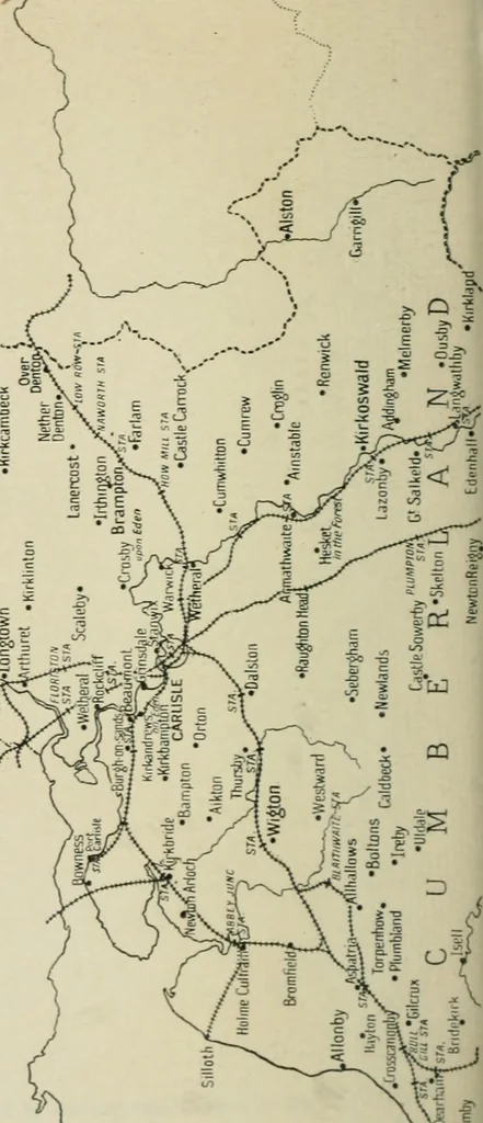 An illustration from Cumberland and Westmorland, 1913, leaf 237