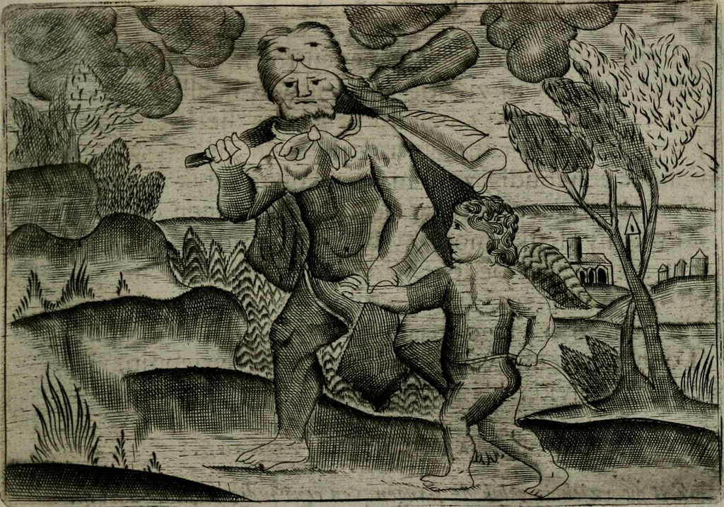 An illustration from Cupidoos mengelwerken, of, Minnespiegel der deugden : bestaande uit stightelyke zinnebeelden, 1728, leaf 162