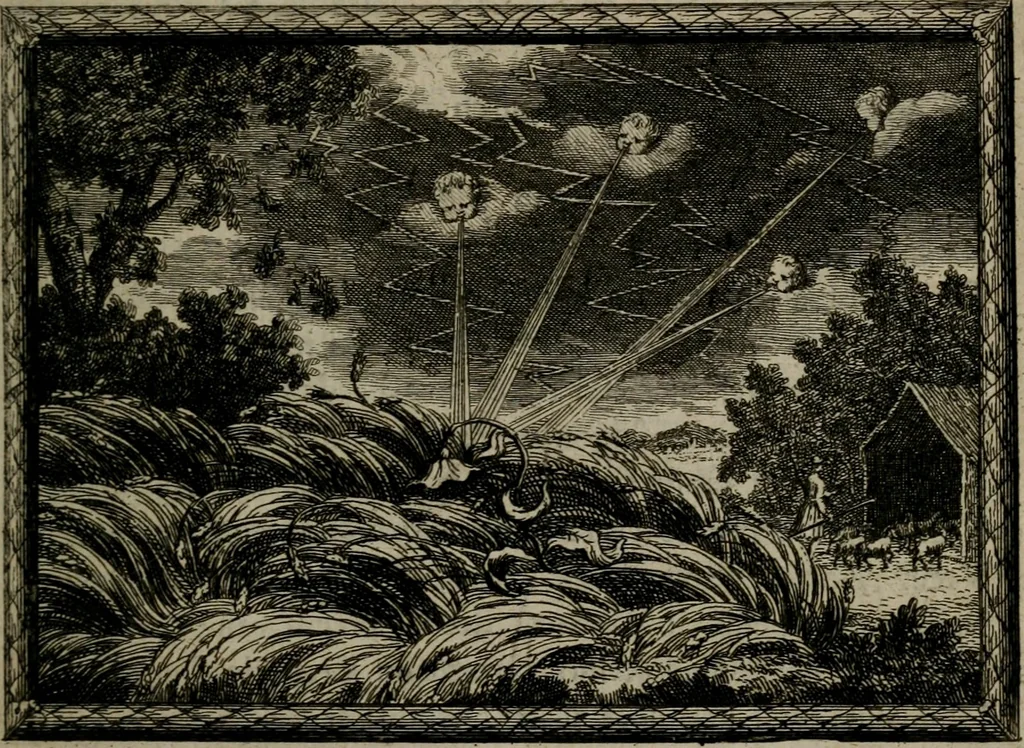 An illustration from Cupidoos mengelwerken, of, Minnespiegel der deugden : bestaande uit stightelyke zinnebeelden, 1728, leaf 40