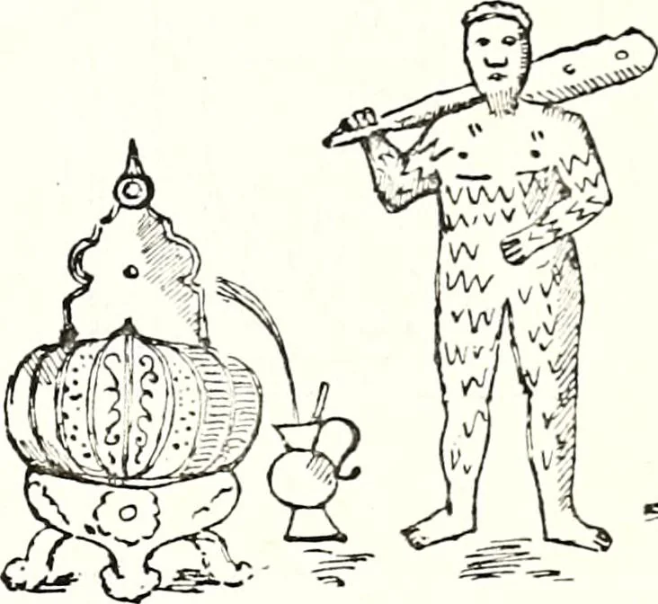 An illustration from The curio : an illustrated monthly magazine, 1887, leaf 183