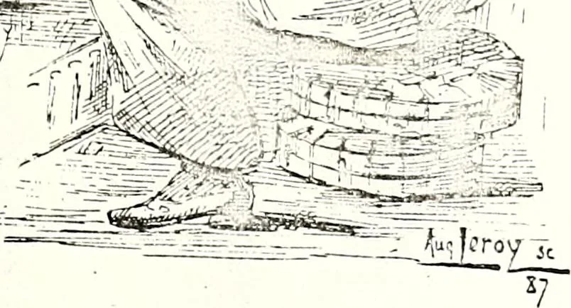 An illustration from The curio : an illustrated monthly magazine, 1887, leaf 301
