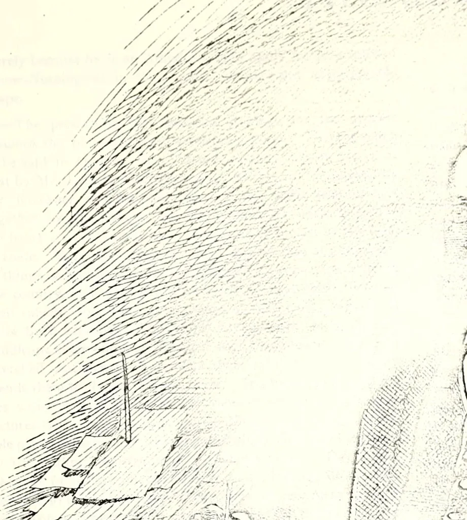 An illustration from The curio : an illustrated monthly magazine, 1887, leaf 323