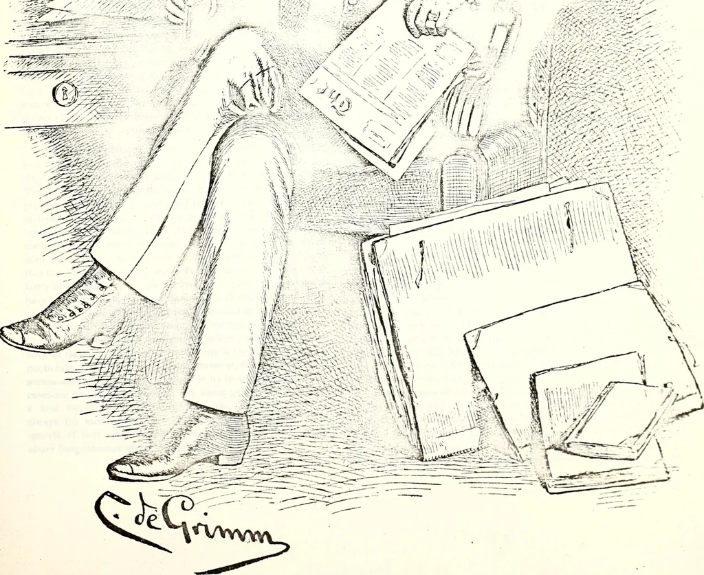 An illustration from The curio : an illustrated monthly magazine, 1887, leaf 323