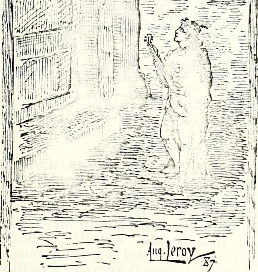 An illustration from The curio : an illustrated monthly magazine, 1887, leaf 341