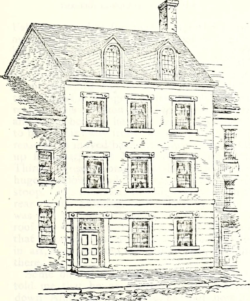 An illustration from The curio : an illustrated monthly magazine, 1887, leaf 435
