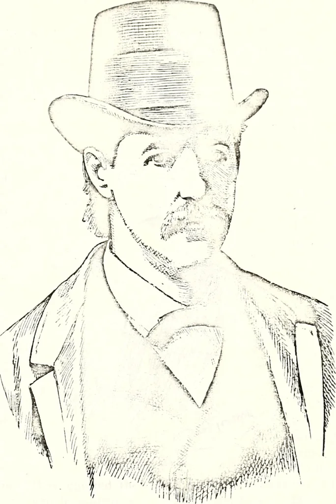 An illustration from The curio : an illustrated monthly magazine, 1887, leaf 485