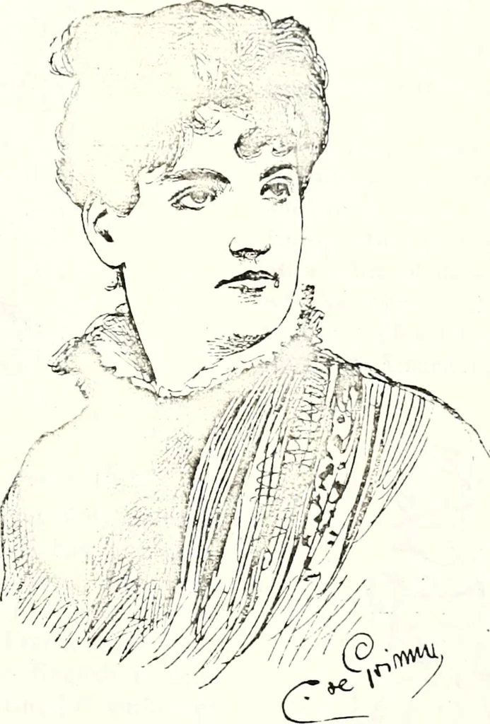 An illustration from The curio : an illustrated monthly magazine, 1887, leaf 487
