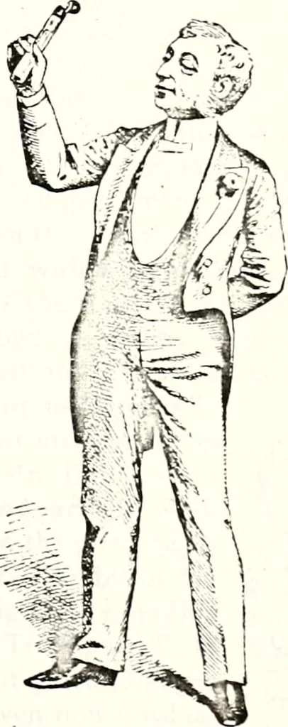 An illustration from The curio : an illustrated monthly magazine, 1887, leaf 491