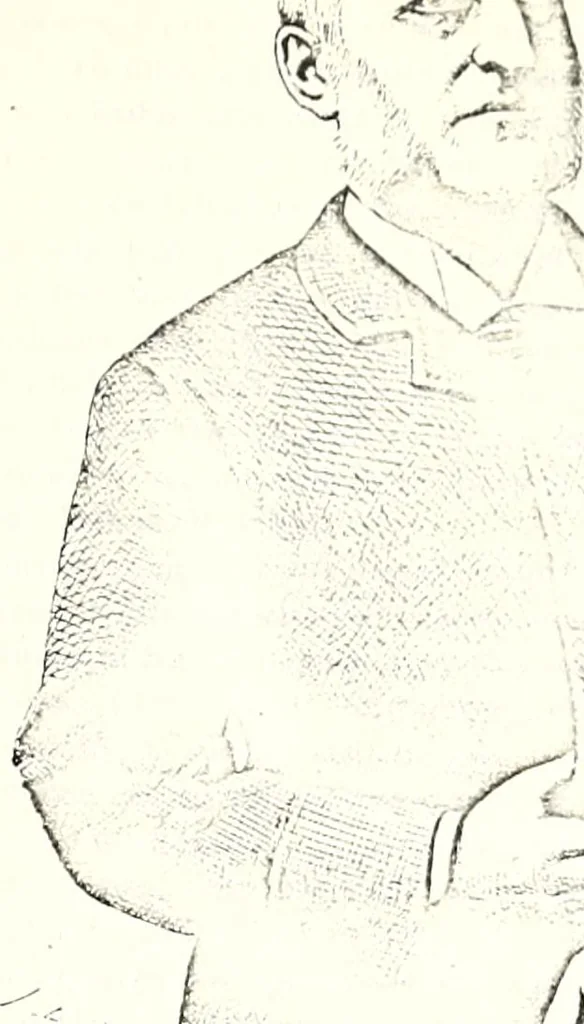 An illustration from The curio : an illustrated monthly magazine, 1887, leaf 587
