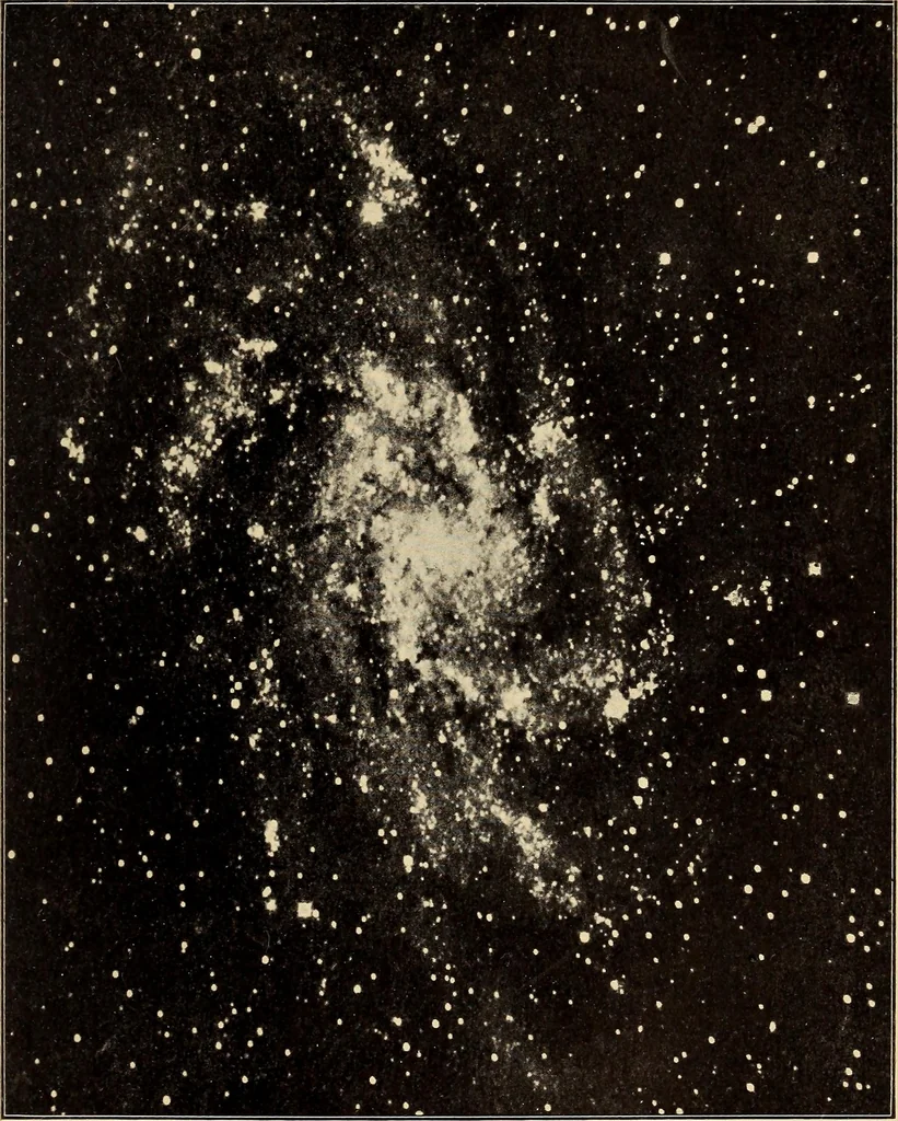 An illustration from Curiosities of the sky, a popular presentation of the great riddles and mysteries of astronomy, 1909, leaf 115