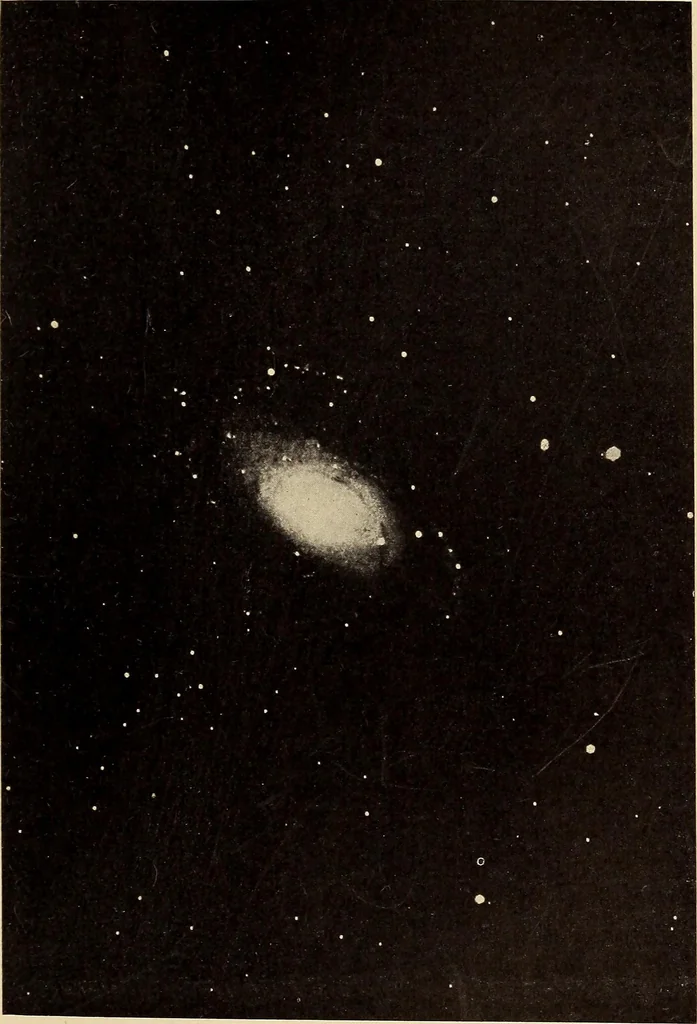 An illustration from Curiosities of the sky, a popular presentation of the great riddles and mysteries of astronomy, 1909, leaf 119