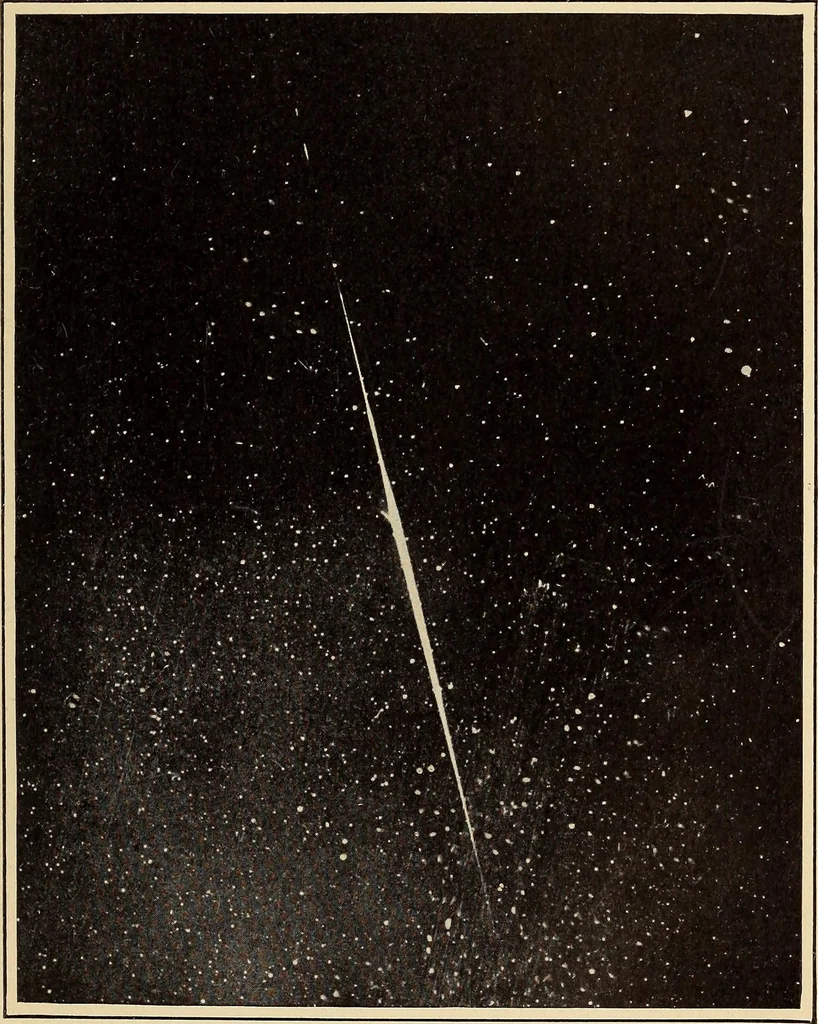 An illustration from Curiosities of the sky, a popular presentation of the great riddles and mysteries of astronomy, 1909, leaf 221