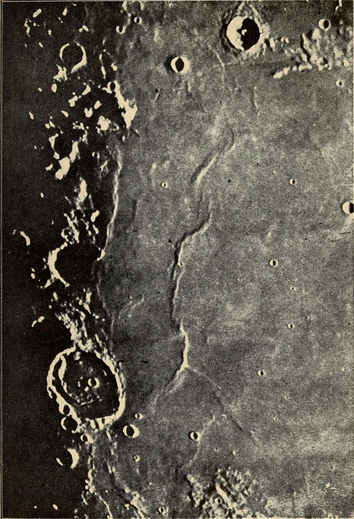 An illustration from Curiosities of the sky, a popular presentation of the great riddles and mysteries of astronomy, 1909, leaf 235