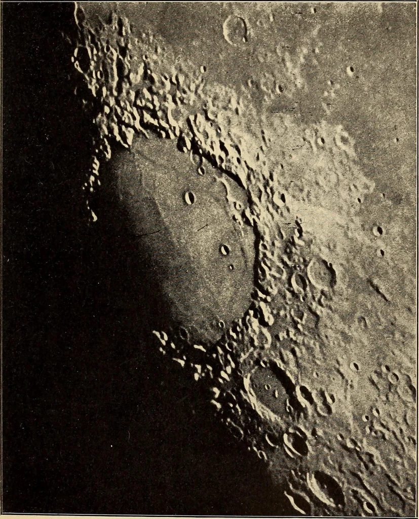 An illustration from Curiosities of the sky, a popular presentation of the great riddles and mysteries of astronomy, 1909, leaf 257