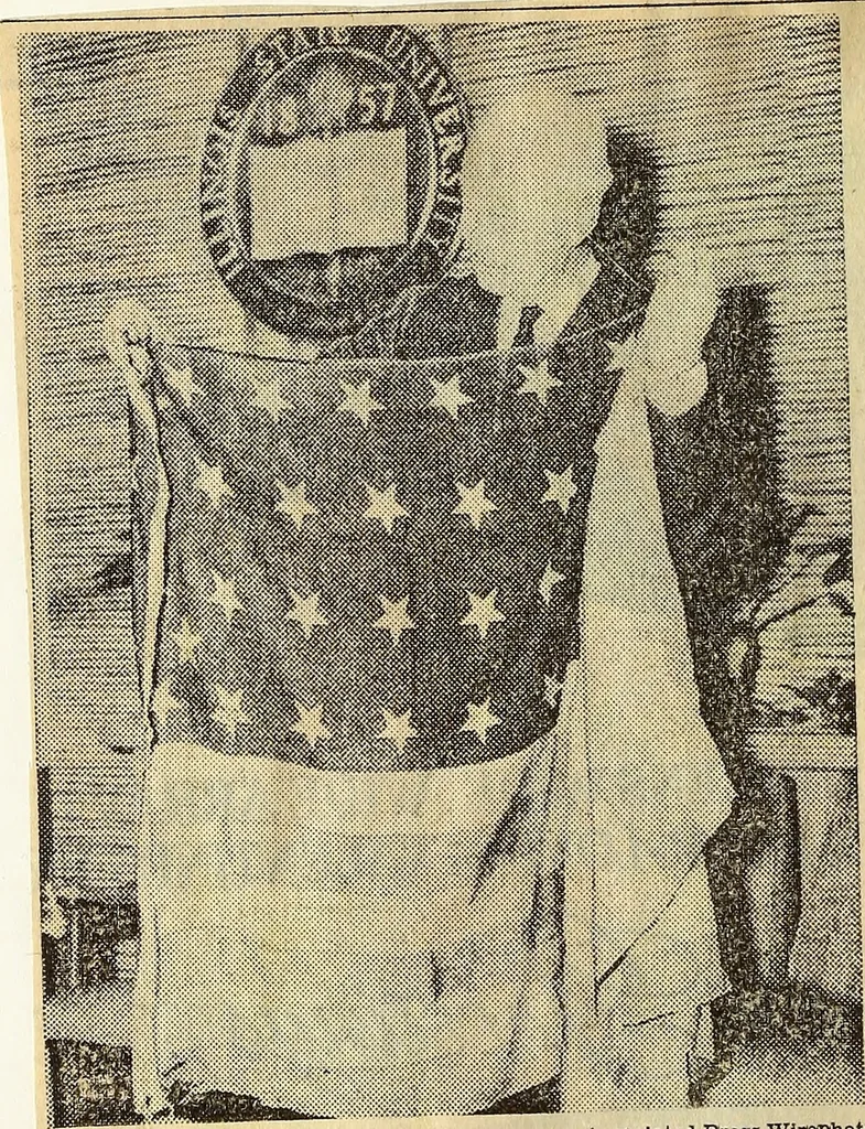 An illustration from Curios and relics. Campaign & patriotic materials, 1904, leaf 21