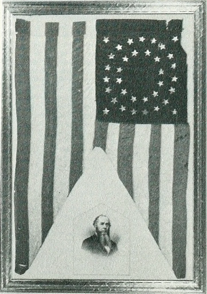 An illustration from Curios and relics. Campaign & patriotic materials, 1904, leaf 22