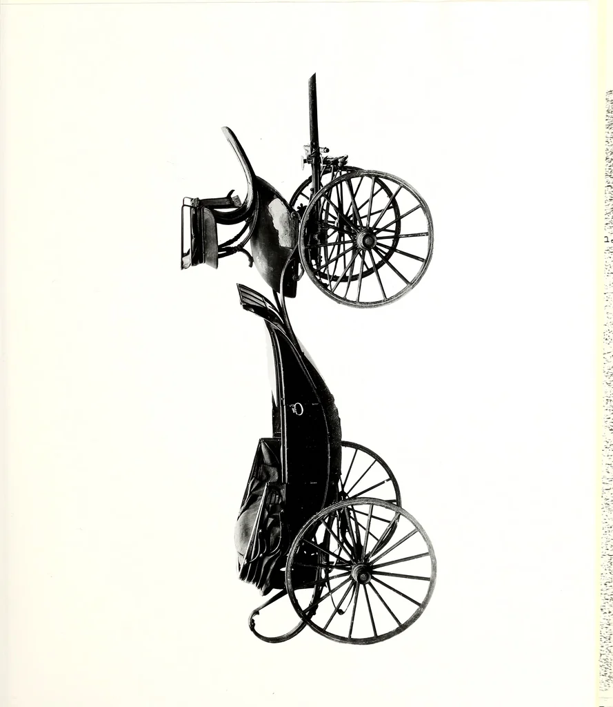 An illustration from Curios and relics. Vehicles, 1904, leaf 22