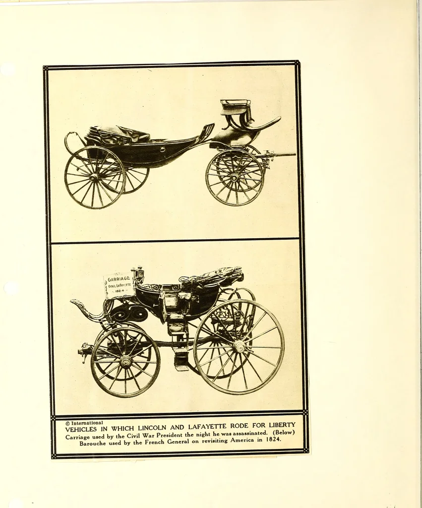 An illustration from Curios and relics. Vehicles, 1904, leaf 27