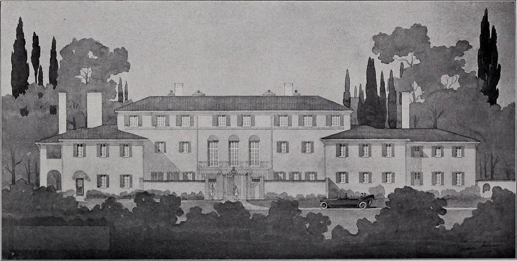 An illustration from Current architecture: published in connection with a joint exibition [sic] held in Boston November 1916, 1916, leaf 11