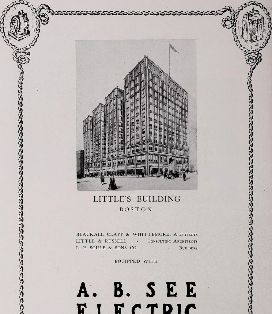 An illustration from Current architecture: published in connection with a joint exibition [sic] held in Boston November 1916, 1916, leaf 113