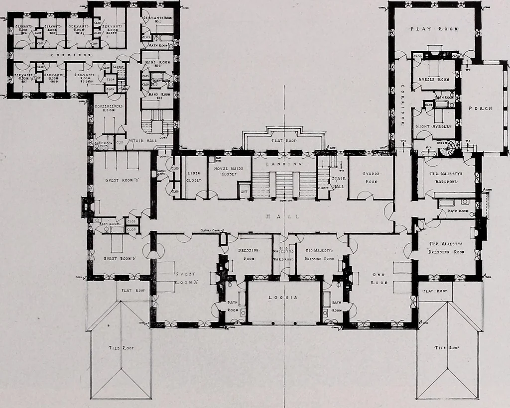 An illustration from Current architecture: published in connection with a joint exibition [sic] held in Boston November 1916, 1916, leaf 12