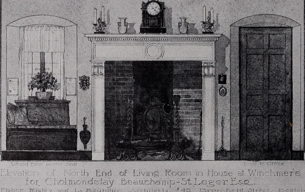 An illustration from Current architecture: published in connection with a joint exibition [sic] held in Boston November 1916, 1916, leaf 29