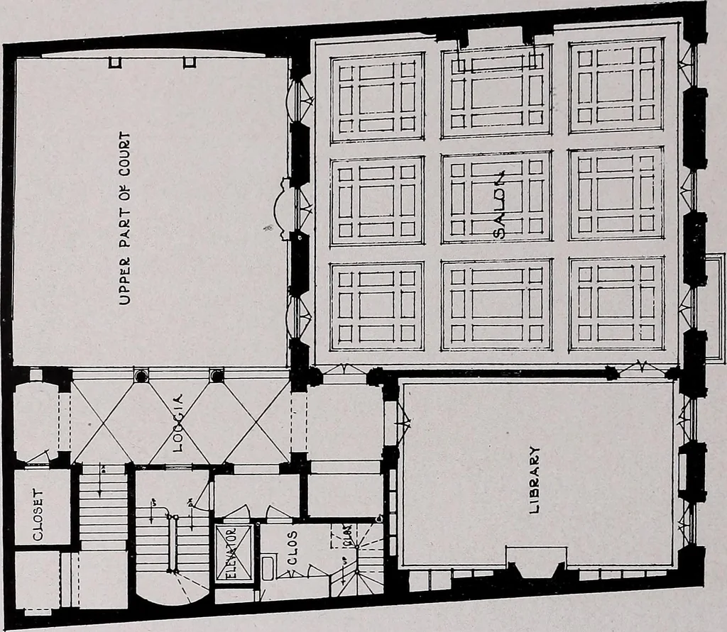 An illustration from Current architecture: published in connection with a joint exibition [sic] held in Boston November 1916, 1916, leaf 31