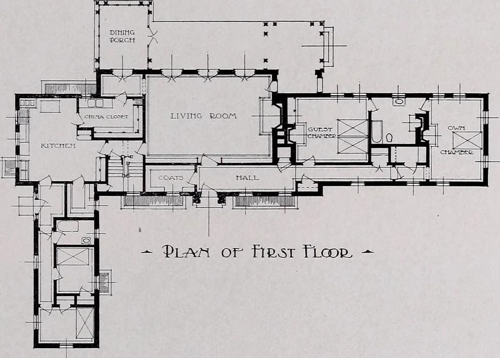 An illustration from Current architecture: published in connection with a joint exibition [sic] held in Boston November 1916, 1916, leaf 38