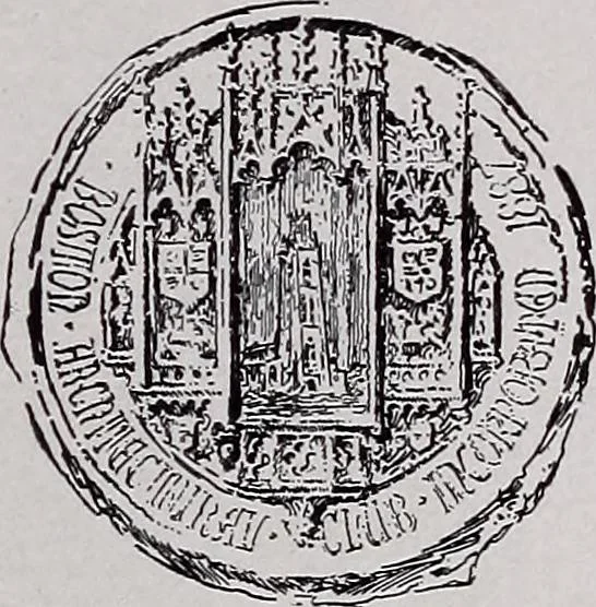 An illustration from Current architecture: published in connection with a joint exibition [sic] held in Boston November 1916, 1916, leaf 4