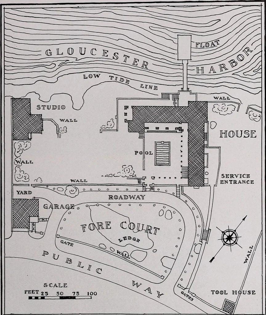 An illustration from Current architecture: published in connection with a joint exibition [sic] held in Boston November 1916, 1916, leaf 42