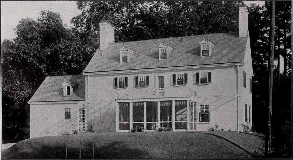 An illustration from Current architecture: published in connection with a joint exibition [sic] held in Boston November 1916, 1916, leaf 45