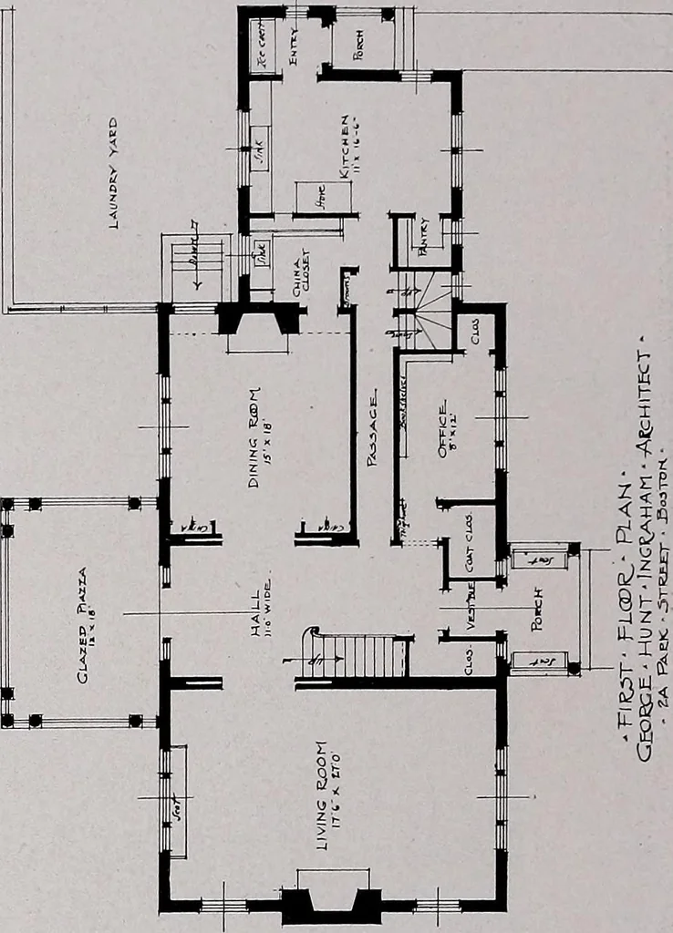 An illustration from Current architecture: published in connection with a joint exibition [sic] held in Boston November 1916, 1916, leaf 51